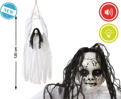 Obrázek produktu pro Halloweenská dekorace 120 cm duch