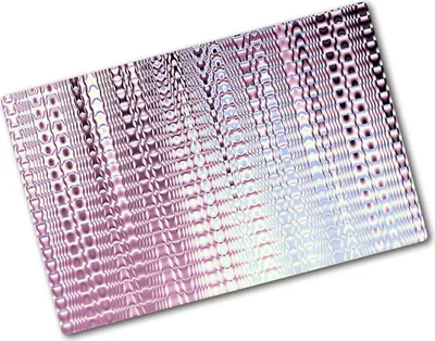 Produktbild von Tulup Glas Herdabdeckplatte - 80x52 cm - Glaskeramikkochfeld-Abdeckung Spritzschutz Glasabdeckplatte - Einteilig - Kunst: Modern & Klassisch - Fraktale Grafiken - Silber