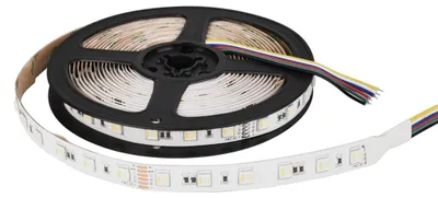 Produktbild von ENOVALITE LED-Streifen 4 W/m 6500 K einstellbar in warm-, neutral- und kaltweiß (RGB+CCT) dimmbar