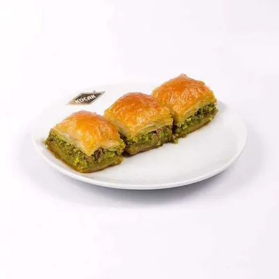 Produktbild von Famous Gaziantep Koçak Special Dry Baklava - Premium Pistachio Dessert - 1000 Gram