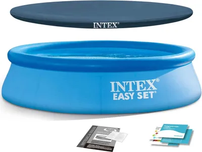 Imagen del producto de Piscina hinchable para jardín, 244 x 61 cm, modelo 6 en 1, INTEX 28106
