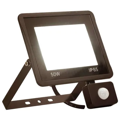 Image de Projecteur à LED avec capteur 50 W Blanc chaud