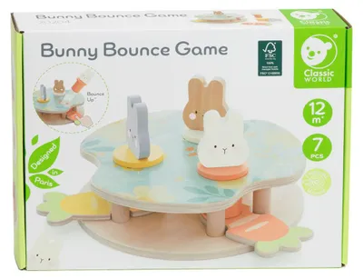 Produktbild von Classic World Holzspiel Stupshase für Kleinkinder und Kinder