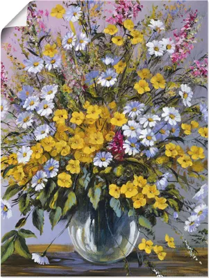 Produktbild von ARTland Poster Gemischter Strauß Größe: 60x80 cm