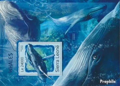 Produktbild von Briefmarken Sierra Leone 2016 Mi Block 1130 (kompl. Ausg.) postfrisch Wale