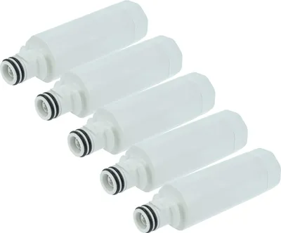 Produktbild von vhbw 5x Wasserfilter Filterkartusche Filter Ersatz für Kenmore ADQ7479350, 46-9980, ADQ74793502, 9980 für Kühlschrank