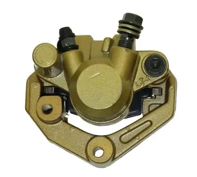 Image de Étrier de frein avant 1 piston or - GY6 50cc scooter PGO Tornado, Adly, Baotian
