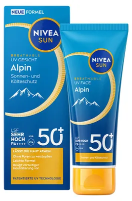 Immagine prodotto di Crema solare SPF 50+  Alpin UV per il viso 40 ml