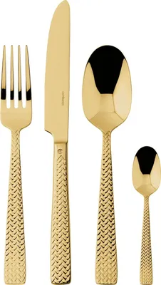 Zdjęcie produktu dla Sambonet Cortina Edelstahl/PVD Gold Besteck 24tlg.Vh. S0198-S00017-S0037 52722G81
