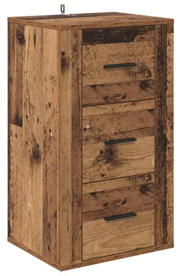 Obrázok produktu pre Servírovacia skriňa so zásuvkou Staré drevo 40 x 33 x 70 cm
