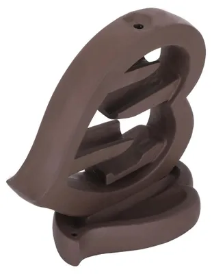 Image de Brûle-parfum à reflux Purple Sands, support pour brûle-parfum en forme de cœur, décoration d'intérieur