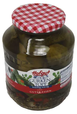 Immagine prodotto di Vasetto di cetriolini in salamoia con erbe fresche 1700ml