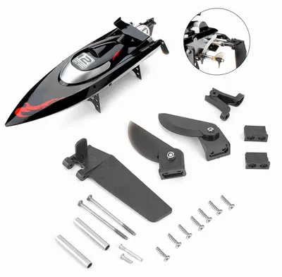 Produktbild von Teile für die Lenkschaufel, Heckrotor und Drehflügel – Zubehör passend für das bürstenlose RC-Boot FT012