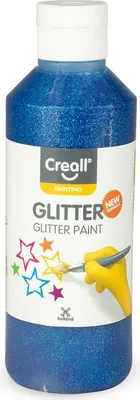Immagine prodotto di CREALL® Vernice glitterata, 250 ml blu