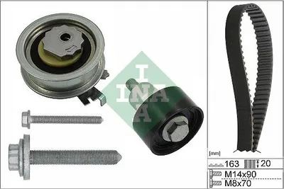 Zdjęcie produktu dla Zestaw Rozrządu Vw 1,0 1,2/1,4Tsi 11-