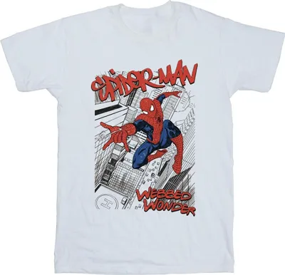 Produktbild von Marvel - T-Shirt für Herren BI45501 (XXL) (Weiß)