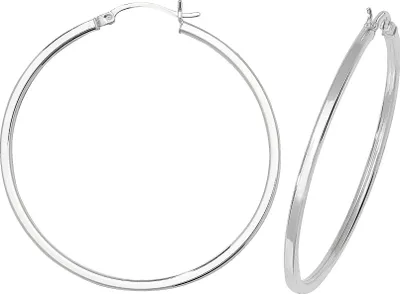 Produktbild von 925 Sterling Silber Damen - Paar Creolen - 40mm; TRS17706MM40