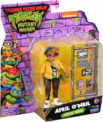 Zdjęcie produktu dla Figurka April O'Neil z akcesoriami Wojownicze Żółwie Ninja