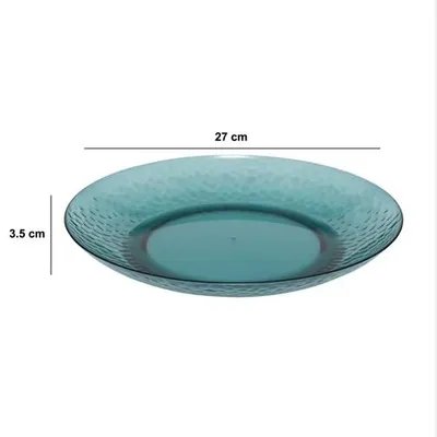 Zdjęcie produktu dla TALERZ Estiva O ŚREDNICY 27 cm PLASTIKOWY niebieski
