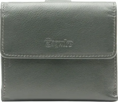 Image de Esquire Cuir porte-monnaie Viktoria Little Wallet Green vert foncé