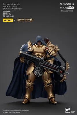 Produktbild von Warhammer Age of Sigmar Actionfigur Stormcast Eternals The Blacktalons Shakana Goldenblade 20 cm