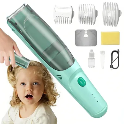 Produktbild von Profi Baby-Haarschneidemaschine Baby-Haarschneide Set Leise USB Wiederaufladbare