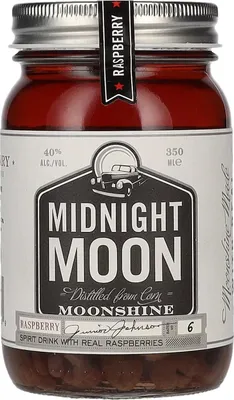 Produktbild von Midnight Moon Moonshine Raspberry 40% Vol. 0,35l