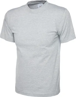 Produktbild von Uneek Rundhals T-Shirt UC301 grau meliert 5XL SUPER QUALITÄT