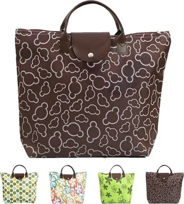 Produktbild von Reisehandtasche aus Stoff mit Reißverschluss für Frauen