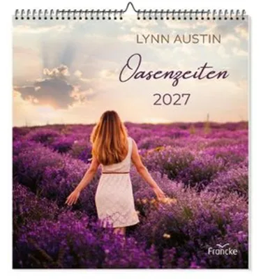 Obrázok produktu pre Wandkalender Oasenzeiten 2027 – Mit ermutigenden Bibelversen und stimmungsvollen Motiven