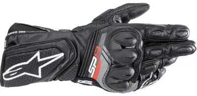 Zdjęcie produktu dla Alpinestars SP-8 V3 Leather Gloves Black M Rękawice motocyklowe