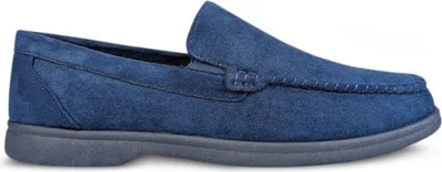 Produktbild von Herren Kunstleder Mokassins Slip On Halbschuhe Freizeitschuhe Baolis Blau Gr.43