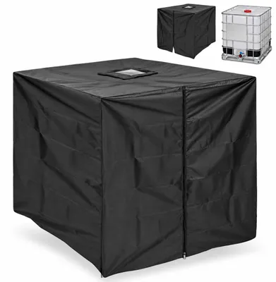 Imagen del producto de INF Cubierta Protectora para Contenedor IBC de 1000L - Protección Solar y Antipolvo