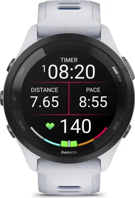 Produktbild von Garmin Forerunner 265 Weiss/Dunkelblau