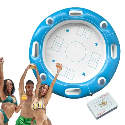 Produktbild von Schwimmender Spieltisch für den Pool mit Getränkehaltern