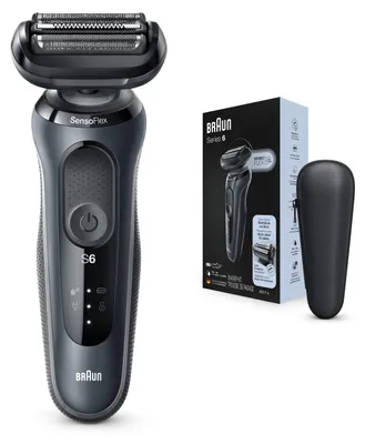 Produktbild von Braun Series 6 60-N1000s, Folienschaber, Grau, LED, Akku, Lithium-Ion (Li-Ion), Integrierte Batterie
