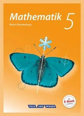 Produktbild von Mathematik  5. Schuljahr. Schülerbuch Grundschule Berlin/Brandenburg
