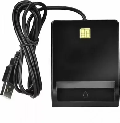 Obrázek produktu pro Čtečka čipových karet USB Čtečka karet SIM Čtečka průkazů Smart Card Reader