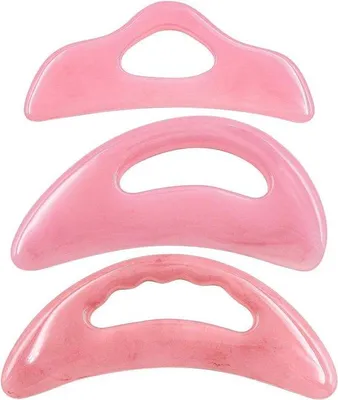 Obrázok produktu pre Sada nástrojov na masáž Gua Sha pre lymfodrenáž, skrutkovacie nástroje na tvarovanie tela, chrbát, krk, nohy a tvár