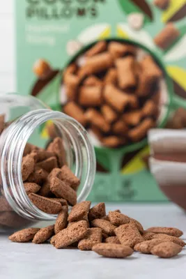 Produktbild von Schokokissen mit Haselnussfüllungglutenfrei 300g