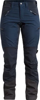 Produktbild von Lundhags Damen Makke Pant Long Light Navy/Deep Blue 40L