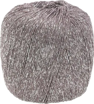 Produktbild von Lana Grossa Brillino 028 Taupe/Silber