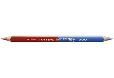 Produktbild von LYRA Silbenstift Super Ferby DUO rot/blau