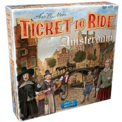 Obrázok produktu pre Asmodee Ticket to Ride : Amsterdam, Stolová hra, 8 rok / roky