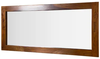 Produktbild von MASSIVMOEBEL24Spiegel Sheesham 145x3x65 walnuss lackiert TORONTO #313