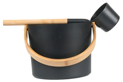 Produktbild von Saunakübel 7 Liter - Aluminium - Sauna-Zubehör - Langlebig und stabil