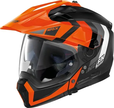 Image de Casque Nolan N70-2 X Decurio N-Com, noir/orange, XXS (54)