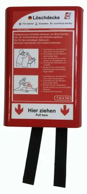 Produktbild von Plastimo Feuerlöschdecke  100 x 100 cm  100 x 100 cm