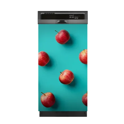 Produktbild von Magnete Dekorative 45x80 cm Küche Magnetmatte Spülmaschine - Farbige Früchte