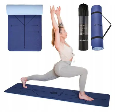 Produktbild von HMS YM10 Yogamatte Fitness Aerobic Pilates Rutschfest